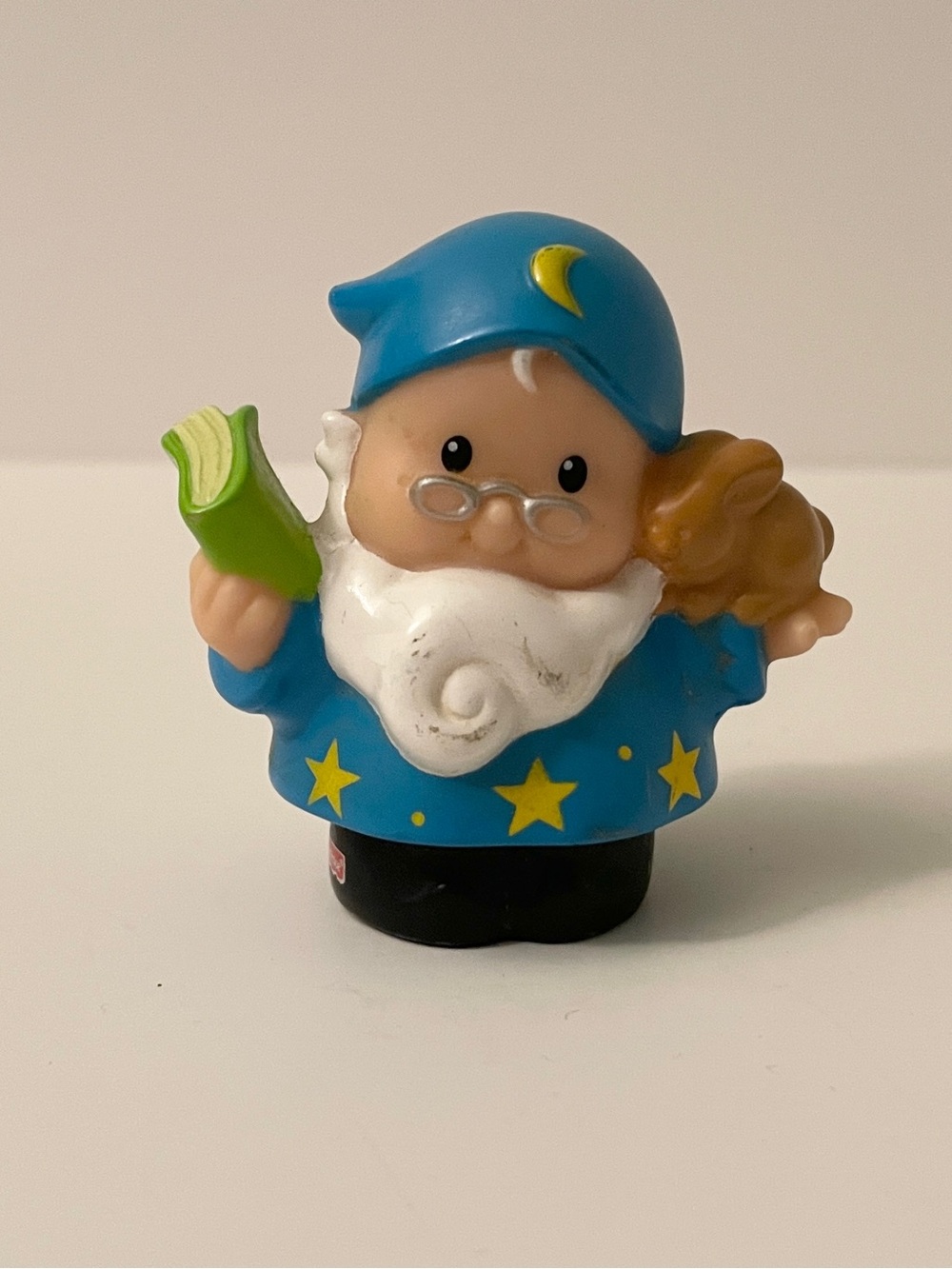Vintage Fisher-Price Little People Lil Kingdom Castle Royal Wizard Figure 2005